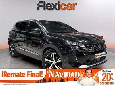 Negro Usado 2021 Peugeot 5008 GT Monovolumen | 22.790 € (Precio justo)