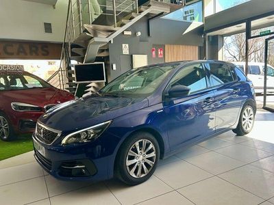 Usado Peugeot 308 Style 130 CV (95 kW) 2018 Azul Berlina