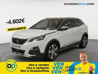 Usado Peugeot 3008 Allure 180 CV (132 kW) 2017 Blanco Monovolumen