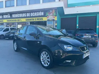 Usado Seat Ibiza I-Tech 90 CV (66 kW) 2013 Negro Berlina