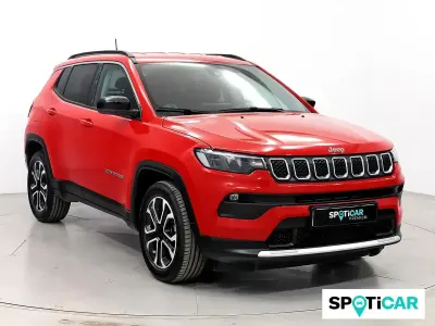 Usado Jeep Compass Limited 131 CV (96 kW) 2022 Rojo SUV