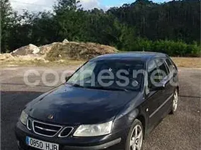 Usado Saab 9-3 Vector 150 CV (110 kW) 2005 Negro Utilitario