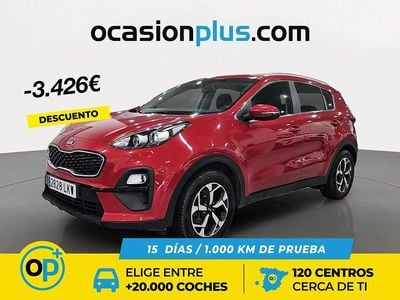 Rojo Usado 2020 Kia Sportage SUV | 17.050 € (Precio justo)