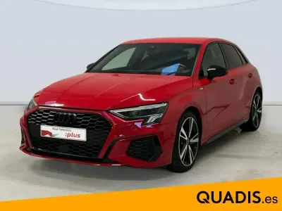Usado Audi A3 Ambiente 150 CV (110 kW) 2021 Rojo Berlina