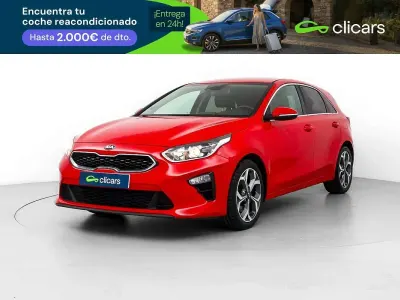 Usado Kia Ceed 120 CV (88 kW) 2019 Rojo Utilitario