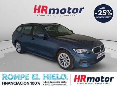 Usado BMW 318 Shadowline 150 CV (110 kW) 2021 Azul Berlina