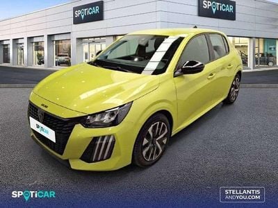 Begagnad Peugeot 208 Active 102 HK (75 kW) 2024 Gul Halvkombi