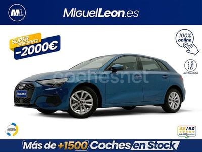 Azul Usado 2023 Audi A3 Advanced Plus Berlina | 26.985 € (Precio justo)