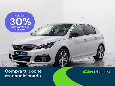 Blanco Usado 2017 Peugeot 308 GT-line | 10.390 € (Precio justo)