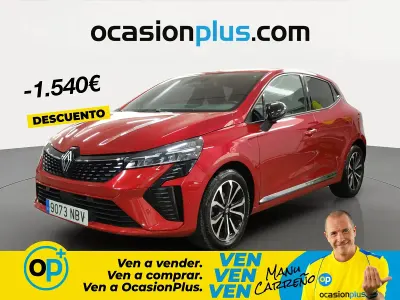 Usado Renault Clio V Techno 100 CV (73 kW) 2025 Rojo Berlina