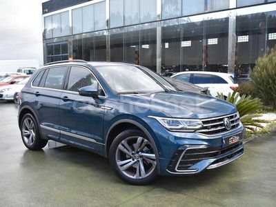 Azul Usado 2022 VW Tiguan R-line SUV | 31.900 € (Caro)