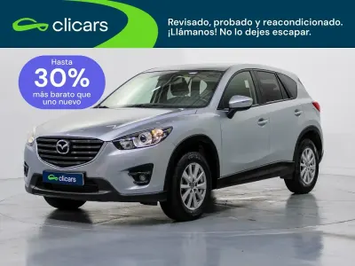 Usado Mazda CX-5 Style 150 CV (110 kW) 2016 Gris / plata SUV