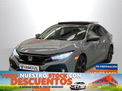 Usado Honda Civic Sport Plus 182 CV (133 kW) 2018 Gris / plata Berlina