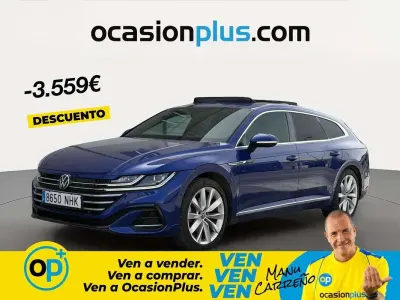 Usado VW Arteon R-line 218 CV (160 kW) 2023 Azul Familiar