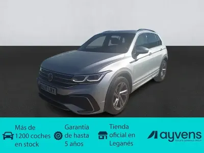 Usado VW Tiguan R-line 150 CV (110 kW) 2021 Gris SUV