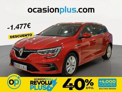Usado Renault Mégane GrandTour Intens 115 CV (84 kW) 2021 Rojo Familiar