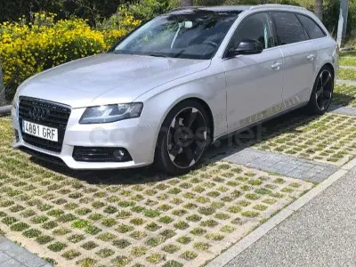 Usado Audi A4 143 CV (105 kW) 2008 Gris / plata Familiar
