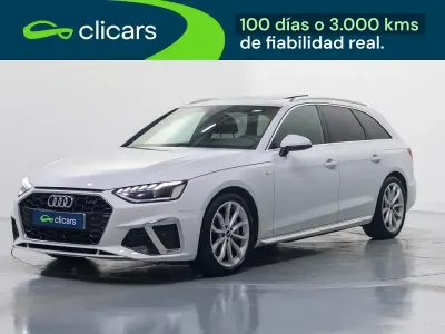 Usado Audi A4 S-Line 204 CV (150 kW) 2021 Blanco Familiar
