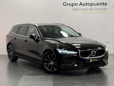 Usado Volvo V60 Momentum 197 CV (144 kW) 2021 Negro Familiar