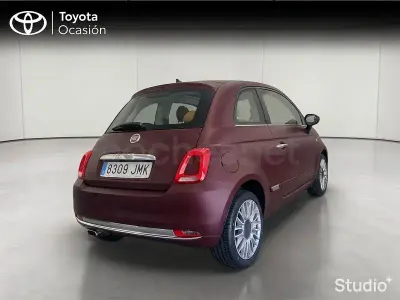 Usado Fiat 500 Lounge 69 CV (50 kW) 2016 Rojo Berlina