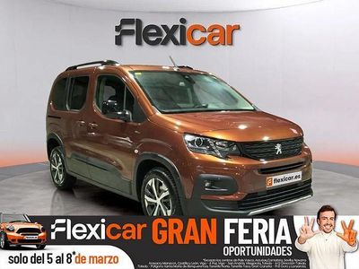 Usado Peugeot Rifter GT-line 130 CV (95 kW) 2020 Marrón Monovolumen