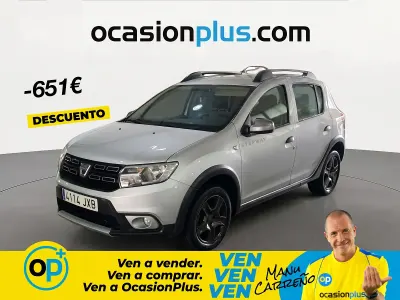 Usado Dacia Sandero Stepway 90 CV (66 kW) 2017 Gris