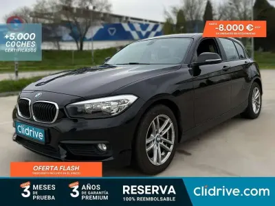 Usado BMW 118 136 CV (100 kW) 2018 Negro Utilitario