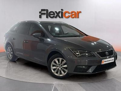 Usado Seat Leon Reference 90 CV (66 kW) 2017 Azul Berlina