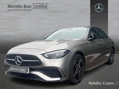 Mojave silver metallic paint Usado 2023 Mercedes C300 AMG line Berlina | 44.900 € (Caro)