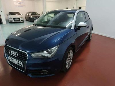 Usado Audi A1 Ambition 105 CV (77 kW) 2010 Azul Utilitario