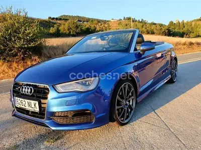 Usado Audi A3 Cabriolet Sport 184 CV (135 kW) 2016 Azul Descapotable