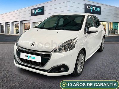 Usado Peugeot 208 Signature Sky 82 CV (60 kW) 2018 Blanco Utilitario