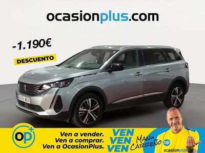 Usado Peugeot 5008 Allure 130 CV (95 kW) 2023 Gris SUV