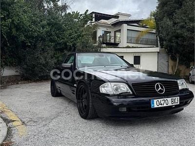 Usado Mercedes SL500 320 CV (235 kW) 1998 Negro Descapotable