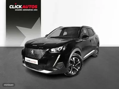 Usado Peugeot 2008 Allure 100 CV (73 kW) 2023 Negro SUV