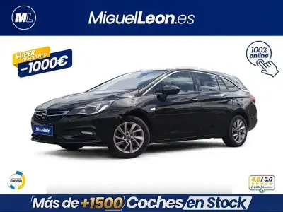 Usado Opel Astra Dynamic 125 CV (91 kW) 2019 Negro Familiar