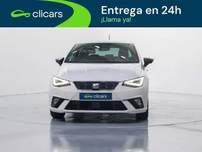 Usado Seat Ibiza FR 110 CV (80 kW) 2021 Blanco Utilitario