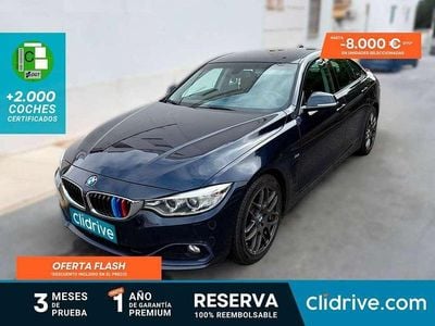 Usado BMW 418 Gran Coupé 150 CV (110 kW) 2016 Azul Coupe