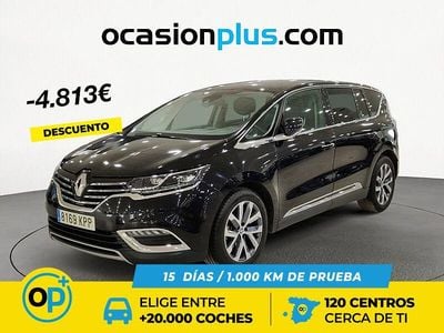 Usado Renault Espace Zen 160 CV (117 kW) 2018 Negro Monovolumen