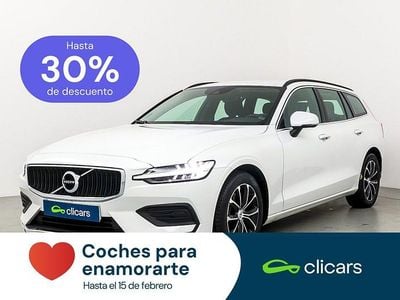 Usado Volvo V60 Momentum 197 CV (144 kW) 2021 Blanco Familiar