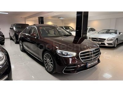 Usado Mercedes S500 435 CV (319 kW) 2021 Gris / plata Berlina