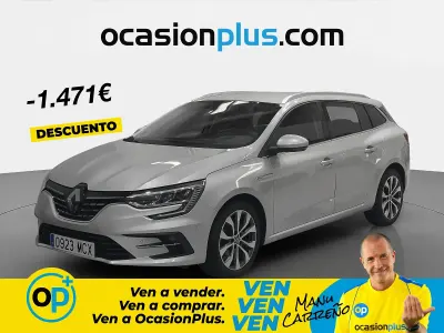 Usado Renault Mégane GrandTour Techno 140 CV (102 kW) 2022 Gris Familiar