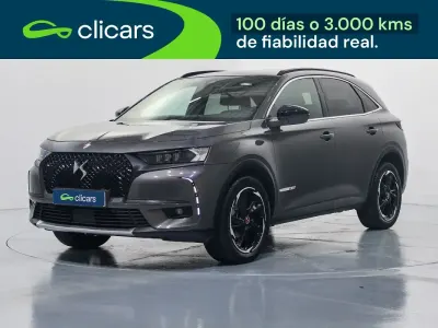 Usado DS Automobiles DS7 Crossback Performance 130 CV (95 kW) 2021 Gris SUV