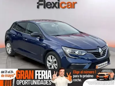 Usado Renault Mégane Business 140 CV (102 kW) 2020 Azul Utilitario