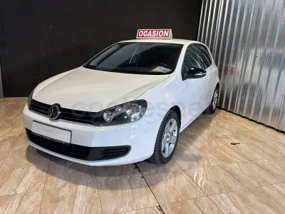 Usado VW Golf VI Highline 122 CV (89 kW) 2009 Blanco Utilitario