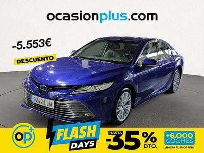 Usado Toyota Camry Luxury 218 CV (160 kW) 2020 Azul Berlina