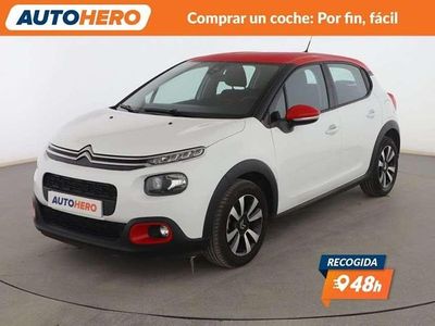 Usado Citroën C3 Feel 82 CV (60 kW) 2019 Blanco Utilitario