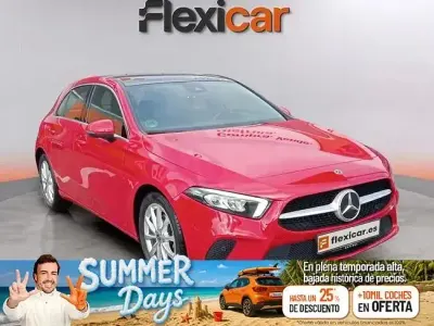 Usado Mercedes A200 150 CV (110 kW) 2019 Rojo Berlina