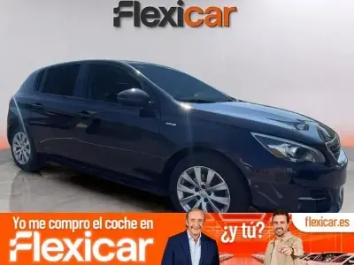 Usado Peugeot 308 Access 110 CV (80 kW) 2018 Azul Berlina