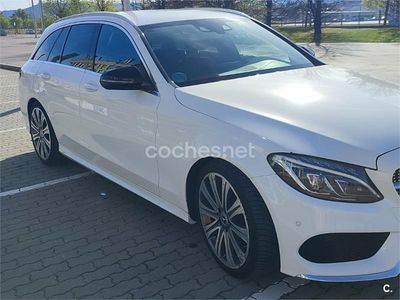 Usado Mercedes C220 170 CV (125 kW) 2017 Blanco Familiar